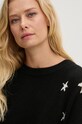 ZADIG&VOLTAIRE pulover de casmir negru KWSW00066
