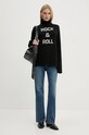 ZADIG&VOLTAIRE sweter wełniany KWSW00065 czarny SS25