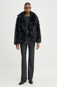 Вовняний кардиган ZADIG&VOLTAIRE KWCO00076 темно-синій AW24
