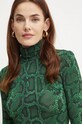 Majica dugih rukava Simona Corsellini zelena A24CPMG007