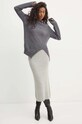 Vuneni pulover Simona Corsellini A24CPMGG04 siva AW24