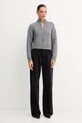 Vuneni pulover Simona Corsellini A24CPMGO10 siva AW24