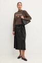Vuneni pulover Patou KN1928064 smeđa AW24