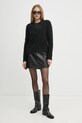 AllSaints pulover de lana VORTEX W033KB negru AW24