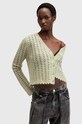 Вовняний кардиган AllSaints VIVIAN вовна бежевий W056KB