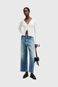 AllSaints cardigan CRUZ W105KB alb