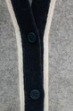 FROM FUTURE cardigan in cashemire WPC02246 grigio