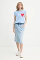 FROM FUTURE sweter WPS01303 niebieski SS25