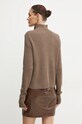 Îmbrăcăminte Karl Lagerfeld pulover de lână 246W2000 maro