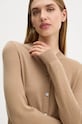 Kašmírový kardigan Theory béžová O0818705