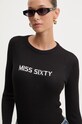 Miss Sixty sweter wełniany czarny 6L3RJ7291000