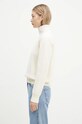Woolrich sweter wełniany Canberra Turtleneck CFWWKN0329FRUF0712.UF07 beżowy AW24
