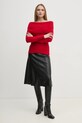 Sisley pulover din amestec de lana 1026M201Z rosu AW24