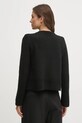 Odjeća Kardigan s primjesom vune Sisley 1176M500N crna