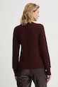 Odzież A.L.C. sweter kaszmirowy Ashtyn 7SWPO01029 bordowy