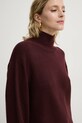 A.L.C. pulover de casmir Teddy burgundia 7SWPO01026