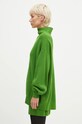 Sportmax sweter wełniany Veliero 2422366012600 zielony AW24