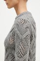 Шерстяной свитер Sportmax Narvel серый 2422366092600