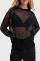 Светр AllSaints SERAPH JUMPER W005KB чорний AW24