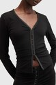 Kardigan AllSaints CADELL TOP W033JB černá AW24