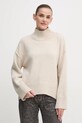 OUI pulover din amestec de lana bej 89932