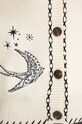 Never Fully Dressed kardigan Mystical Tattoo Cardigan NFDKN1430 beżowy