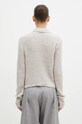 Clothing Our Legacy woolen cardigan Mazzy Polo W4243MB beige
