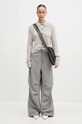 Our Legacy woolen cardigan Mazzy Polo W4243MB beige