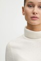 Πουλόβερ με προσθήκη μαλλιού Abercrombie & Fitch μπεζ KI150.4271.178