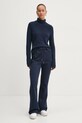 Abercrombie & Fitch pulover din amestec de lana KI150.4271.200 bleumarin AW24