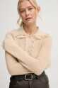 By Malene Birger pulover de lână DREELE bej Q72553002