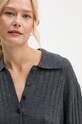 Шерстяной свитер By Malene Birger DELPHINE серый Q72580001