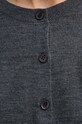 By Malene Birger kardigan wełniany MONTIE Q72580003 szary