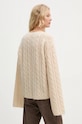 Îmbrăcăminte By Malene Birger pulover de lână CIERRA Q72574004 bej