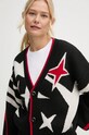 G-Star cardigan din lână negru D25730.D939