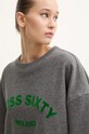 Miss Sixty bluza bawełniana 6L4TJ1740000 szary 6L4TJ1740000