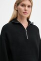 Nanushka sweter wełniany SONORE czarny NW24FWSW42500