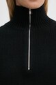 Nanushka sweter wełniany SONORE NW24FWSW42500 czarny