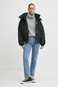 Pulover s dodatkom vune Abercrombie & Fitch KI150.4307.112 siva AW24