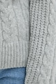 Pulover s dodatkom vune Abercrombie & Fitch KI150.4307.112 siva