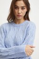 Abercrombie & Fitch maglione in misto lana blu KI150.4356.245