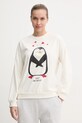 United Colors of Benetton bluză pijama munte bej 3PAE3M07J