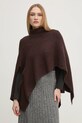 Пончо Pedro del Hierro коричневый 4968566