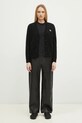 Maison Kitsuné kardigan wełniany Baby Fox Patch LW00507KT1006 czarny