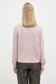 Abbigliamento Maison Kitsuné maglione in lana Dressed Fox Intarsia NW00809KH0002 rosa