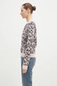 Fiorucci sweter z domieszką wełny Pink Banimalier W01FPKSW195KN03PN04 różowy AW24
