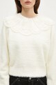 Πουλόβερ Rotate Lace Collar Knit μπεζ 113212269