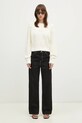 Πουλόβερ Rotate Lace Collar Knit 113212269 μπεζ