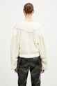 Clothing Rotate cardigan Lace Collar Knit 113214269 beige