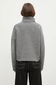 Одежда Шерстяной свитер Sporty & Rich SRC Wool Turtleneck WS064512302GY03 серый